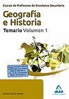 SECUNDARIA GEOGRAFIA E HISTORIA TEMARIO VOLUMEN 1