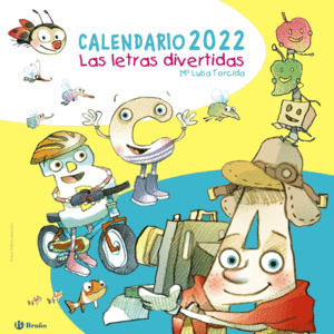 2022 CALENDARIO LETRAS DIVERTIDAS