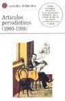 ARTICULOS PERIODISTICOS (1900-1998)