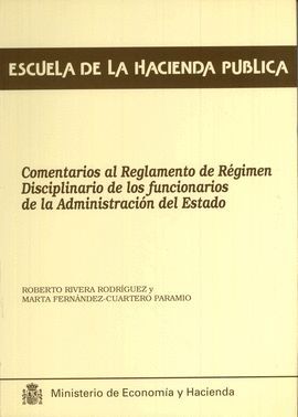COMENTARIOS DEL REGIMEN DISCIPLINARIO DE LOS FUNCIONARIOS DE LA A