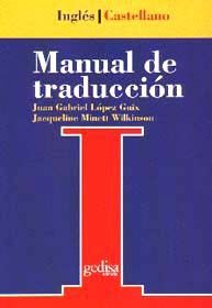 MANUAL DE TRADUCCION INGLES-CASTELLANO