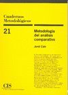 CUADERNOS METODOLOGICOS 21 METODOLOGIA ANALISIS CO