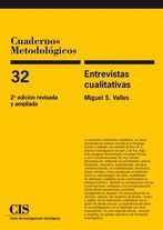 CUADERNOS METODOLOGICOS 32 (2/E) ENTREVISTAS CUALITATIVAS