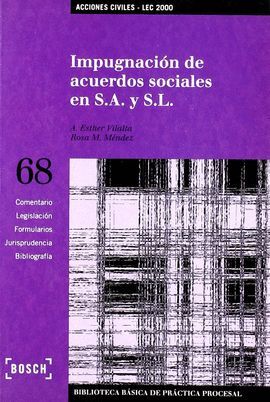 IMPUGNACION DE ACUERDOS SOCIALES EN S.A. Y S.L.