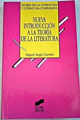 NUEVA INTRODUCCION A LA TEORIA DE LA LITERATURA