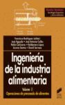 INGENIERIA DE LA INDUSTRIA ALIMENTARIA VOL. II