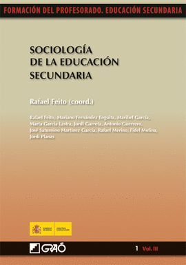 SOCIOLOGIA DE LA EDUCACION SECUNDARIA
