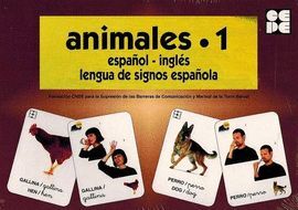 ANIMALES 1 ESPAÑOL INGLES LENGUA DE SIGNOS ESPAÑOLA