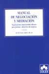 MANUAL DE NEGOCIACION Y MEDIACION 3/E