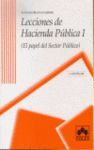 LECCIONES DE HACIENDA PUBLICA I 3ª ED.