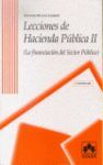 LECCIONES DE HACIENDA PUBLICA II