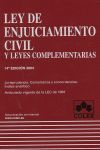 LEY ENJUICIAMIENTO CIVIL 14/E Y LEYES COMPLEMENTARIAS