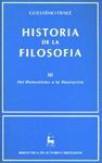 HISTORIA FILOSOFIA 3-DEL HUMANISMO A LA ILUSTRACIO