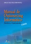 MANUAL OUTSOURCING INFORMATICO 2/E ANALISIS Y CONTRATACION