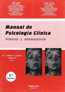 MANUAL DE PSICOLOGIA CLINICA: INFANCIA Y ADOLESCENCIA