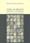 CALLES DE MADRID DEDICADAS A COMPOSITORES