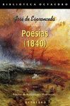 POESIAS (1840). ESPRONCEDA