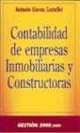 CONTABILIDAD DE EMPRESAS INMOBILIARIAS Y CONSTRUCTORAS