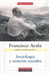 SOCIOLOGIA Y CIENCIAS SOCIALES