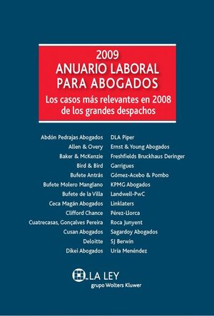 2009 ANUARIO LABORAL PARA ABOGADOS