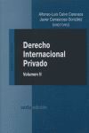 DERECHO INTERNACIONAL PRIVADO VOL II 6ª ED.