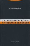 CRIMINOLOGIA CRITICA Y VIOLENCIA DE GENERO
