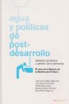 AGUA Y POLITICAS DE POST-DESARROLLO