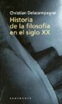 HISTORIA DE LA FILOSOFIA EN EL SIGLO XX