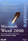 DESCUBRE MICROSOFT WORD 2000