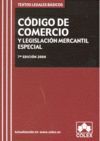 CODIGO DE COMERCIO Y LEGISLACION ESPECIAL 7ºED (SEPT. 2008)