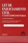 LEY DE ENJUICIAMIENTO CIVIL. 19 EDICION 2011