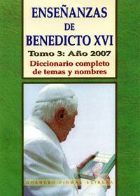 ENSEÑANZAS DE BENEDICTO XVI