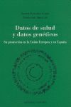 DATOS DE SALUD Y DATOS GENETICOS