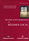 RECOPILACION NORMATIVA DE REGIMEN LOCAL
