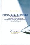 POETICA DE LA ESCRITURA. EL TALLER DEL POETA. ENSAYO DE CRITICA GENETICA (J. RAM