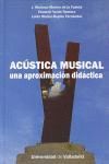 ACUSTICA MUSICAL:UNA APROXIMACION DIDACTICA (CD-ROM)