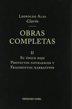 OBRAS COMPLETAS LEOPOLDO ALAS CLARIN II