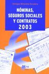 NOMINAS, SEGUROS SOCIALES Y CONTRATOS 2003