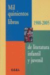 MIL QUINIENTOS LIBROS DE LITERATURA INFANTIL