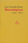 NECROLOGICAS 1925-1965