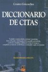 DICCIONARIO DE CITAS