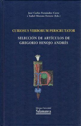 CURIOSUS VERBORUM PERSCRUTATOR.SELECCION D ARTICULOS D GREG