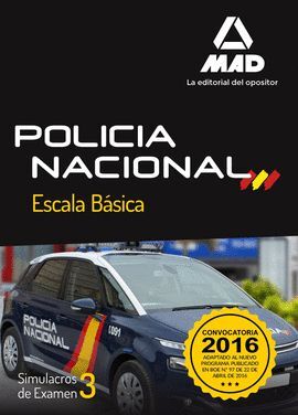 POLICÍA NACIONAL ESCALA BÁSICA SIMULACROS DE EXAMEN 3