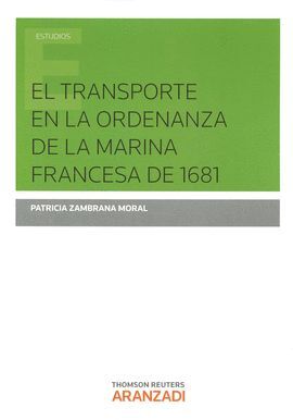 TRANSPORTE EN LA ORDENANZA MARINA FRANCESA DE 1681,EL