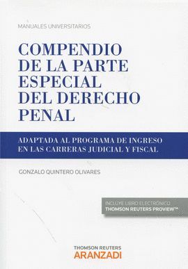 COMPENDIO DE LA PARTE ESPECIAL DEL DERECHO PENAL (DÚO)