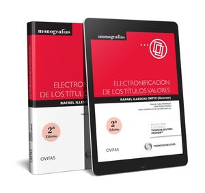 ELECTRONIFICACIÓN DE LOS TÍTULOS VALORES (PAPEL + E-BOOK)
