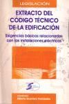 EXTRACTO DEL CODIGO TECNICO DE EDIFICACION