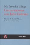 CONVERSACIONES CON JOHN COLTRANE