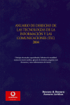 ANUARIO 2004 DE DERECHO DE LAS TECNOLOGIAS DE LA INFORMACION Y