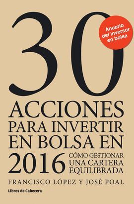 30 ACCIONES PARA INVERTIR EN BOLSA EN 2016